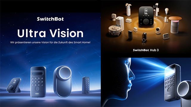 SwitchBot Lock Ultra Vision Combo & Hub 3 – Smart Home mit ...