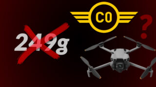 DJI Mini 5 Pro - über 250 Gramm Probleme C0 C1 Vorschau