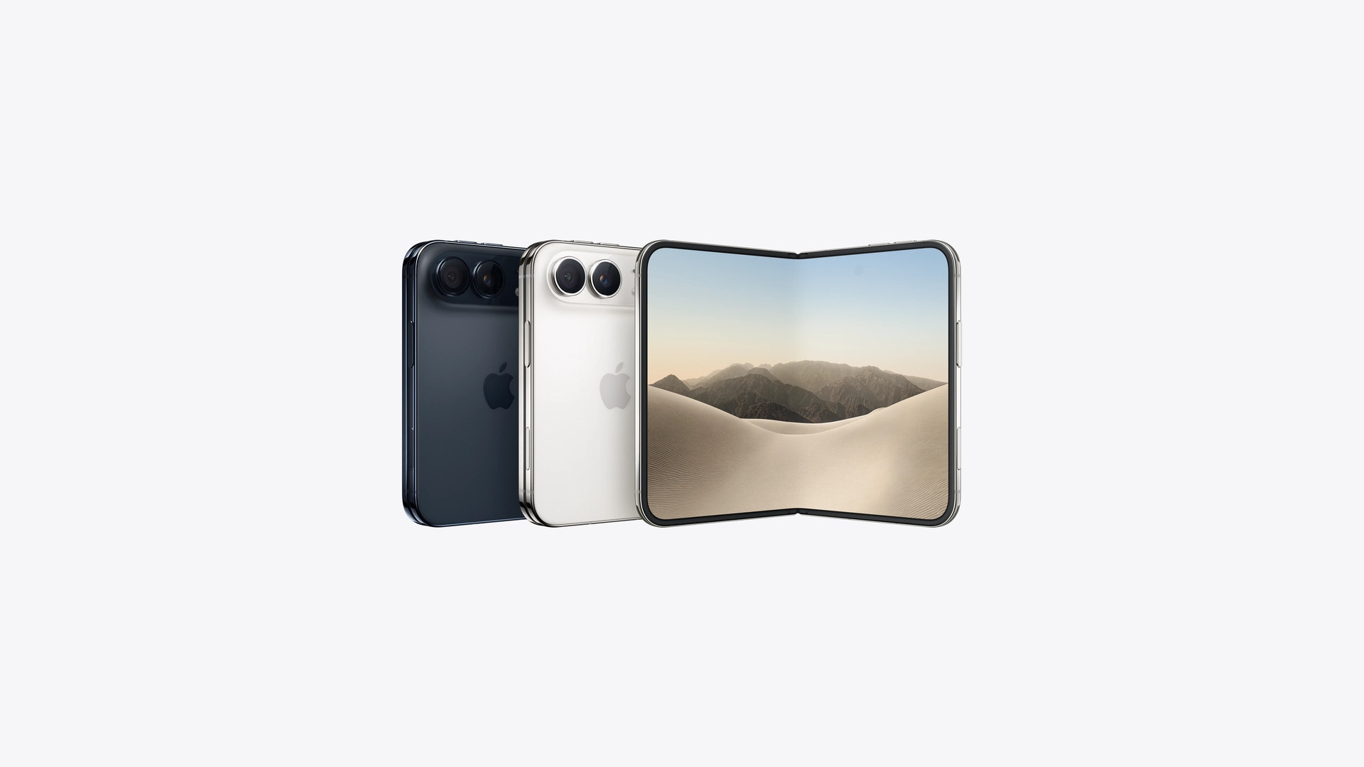 iPhone Duo: Beide Farben als Apple-Shop-Querformat