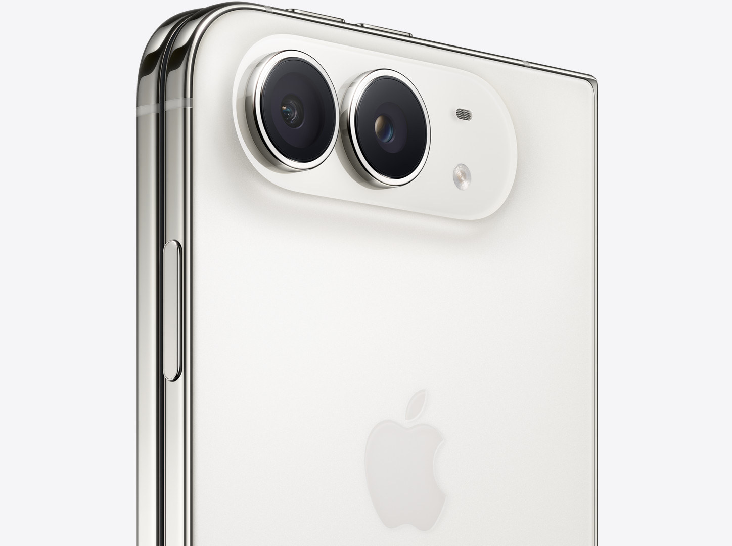 iPhone Duo in Sternenweiß: Kameras und Rückseite im Nahdetail