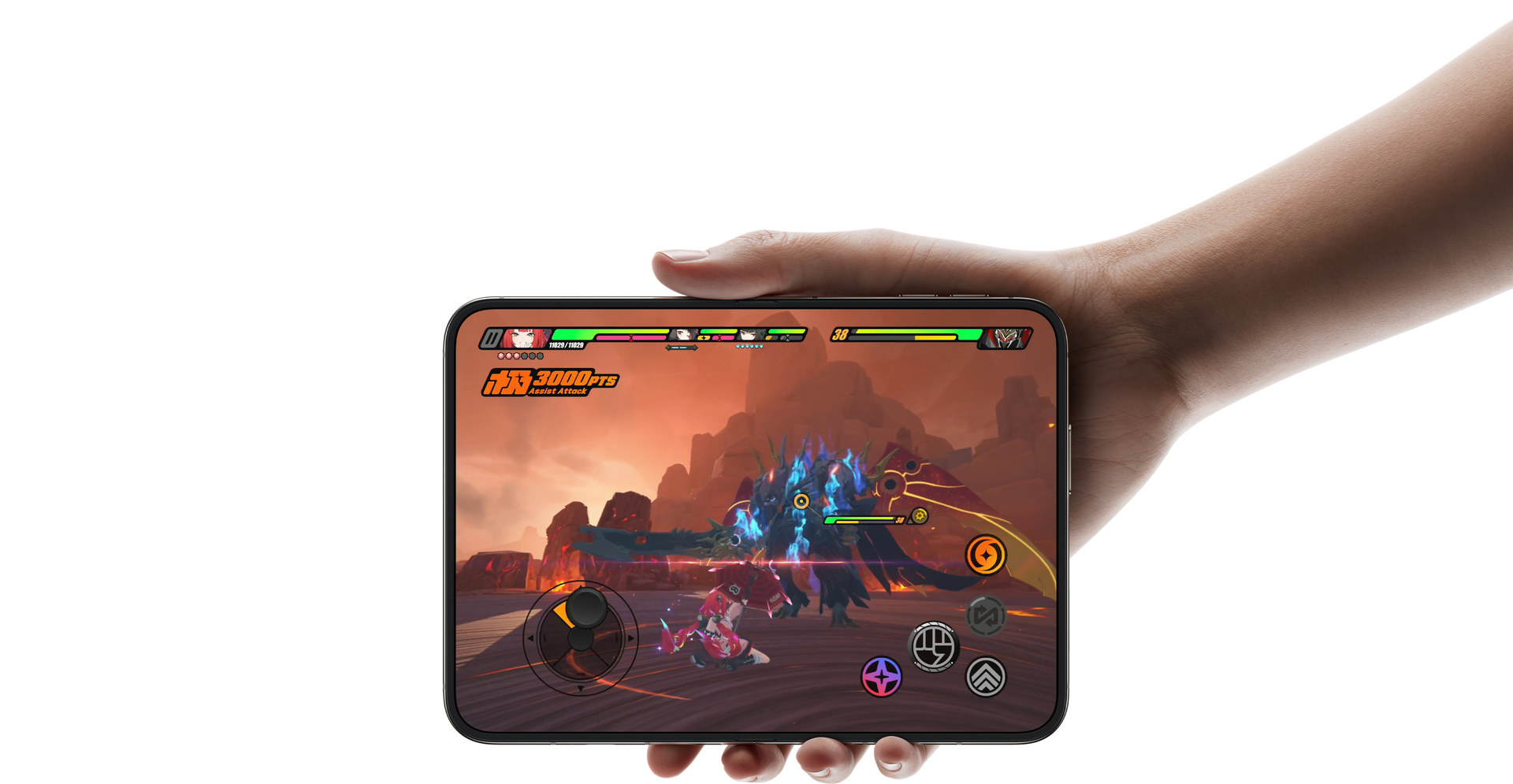 iPhone Duo: Gaming im Querformat in der Hand