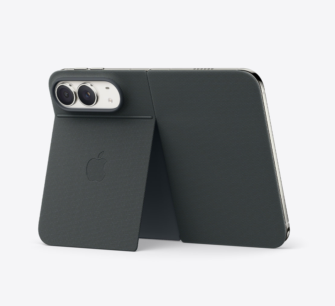 iPhone Duo mit Folio und ausgeklappter Stütze