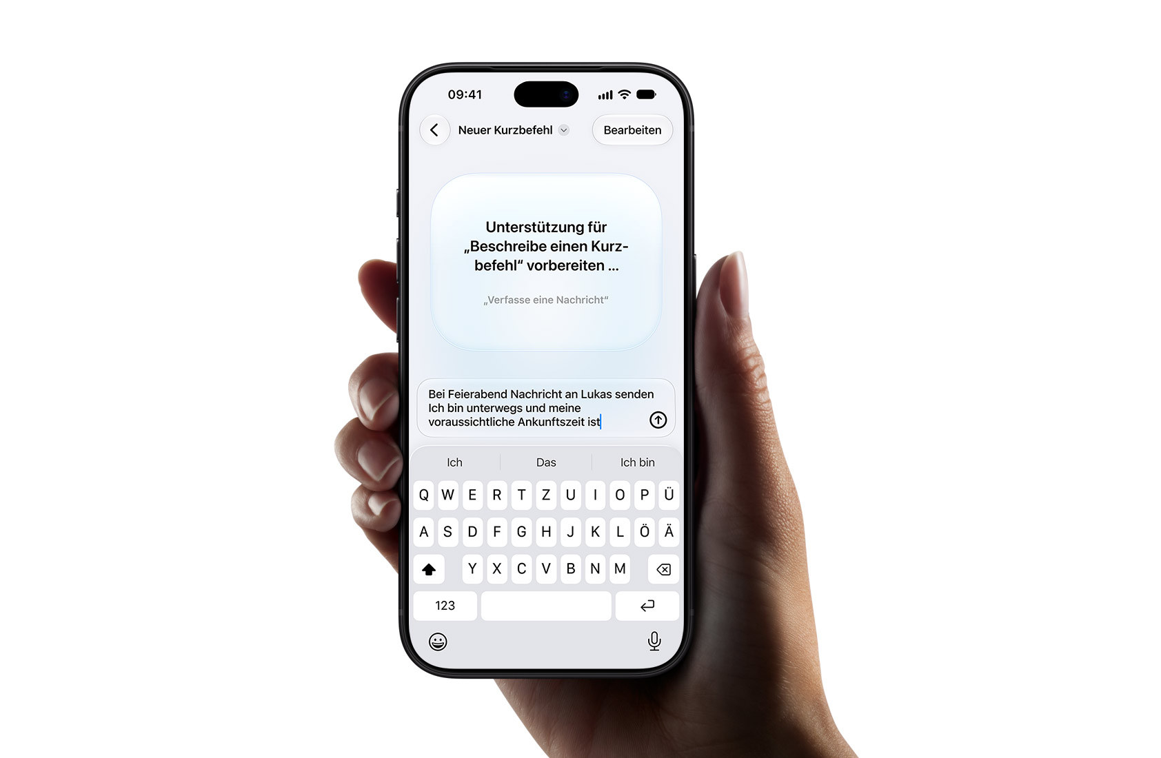 Apple-Umstieg: Schreibtools von Apple Intelligence auf einem iPhone
