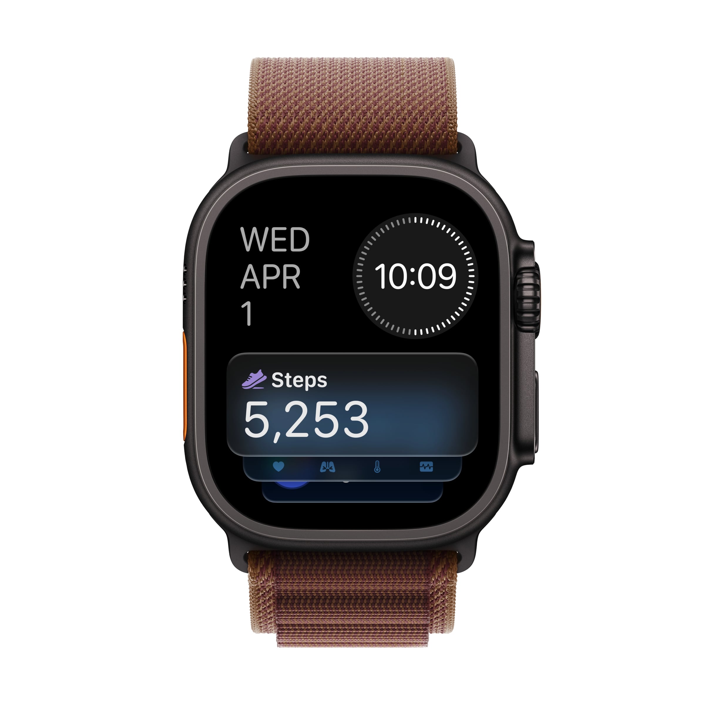 Schrittzählung auf der Apple Watch Ultra 4