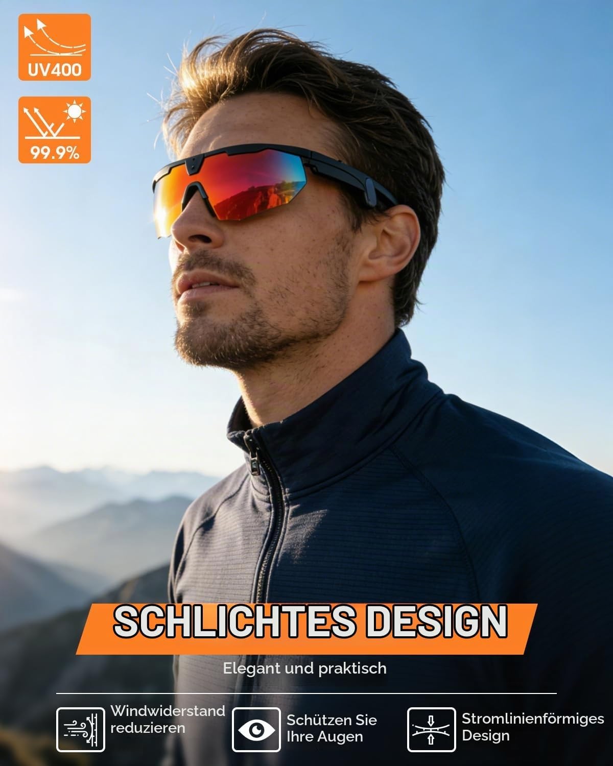 Mingtawn Smart Glasses im sportlichen Design mit Passform-Details