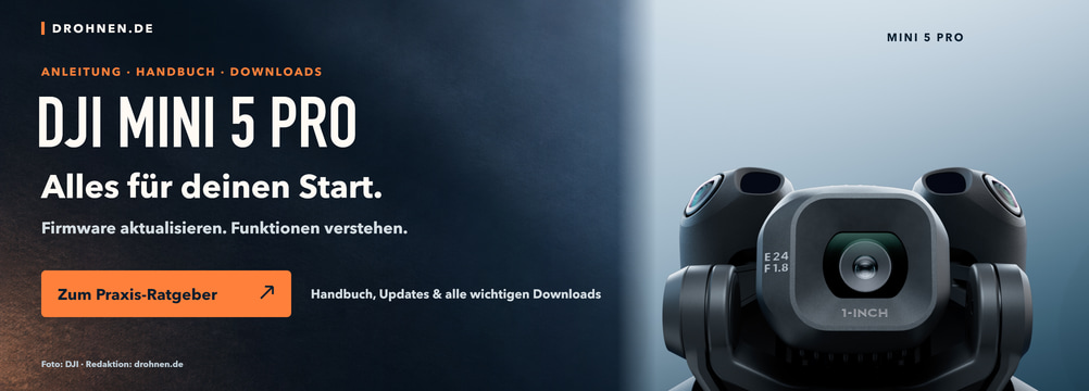 DJI Mini 5 Pro: Registrierung, Plakette und Versicherung Registrierung, e-ID-Plakette und Drohnen-Haftpflicht für die DJI Mini 5 Pro