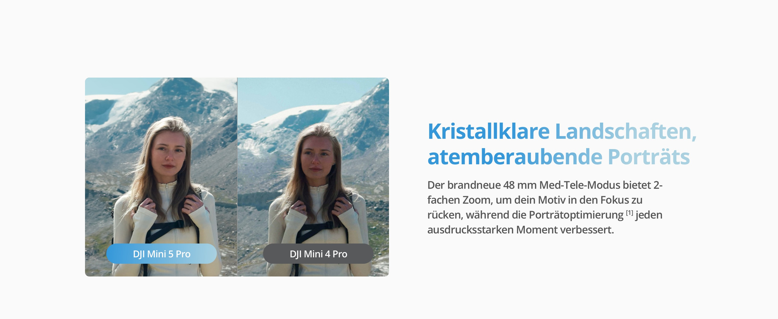 Amazon A+ - Med-Tele-Modus und Portraetoptimierung Med-Tele-Modus und Porträtoptimierung