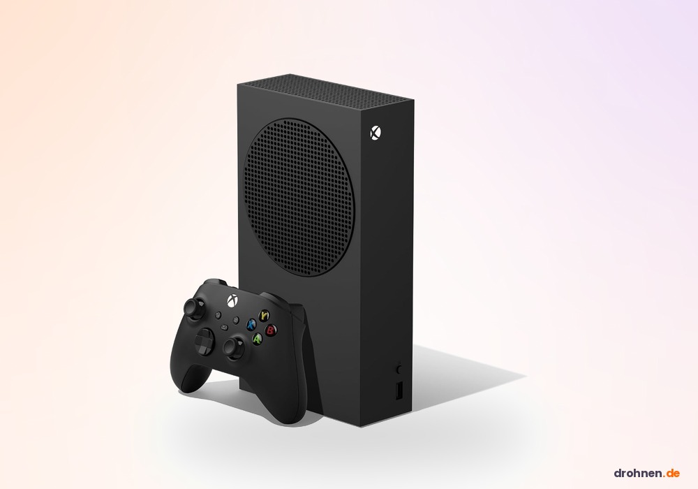 Xbox Series S in Carbon Black mit 1 TB Speicher und Wireless Controller
