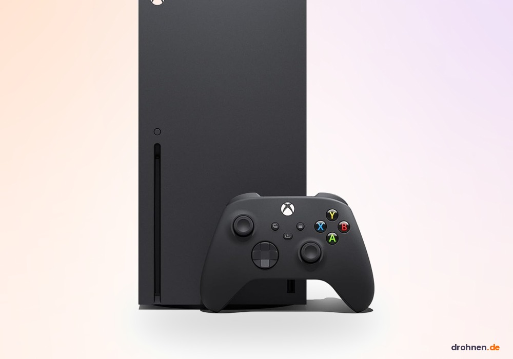 Xbox Series X in Schwarz mit 1 TB Speicher und Wireless Controller