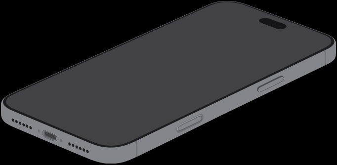 iPhone 18 Pro Max Abmessungen in der Isometrie-Ansicht