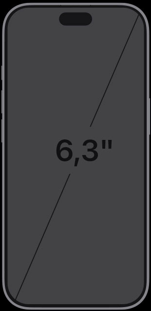 iPhone 18 Pro Displaygröße 6,3 Zoll