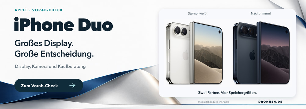 Apple iPhone Duo im Vorab-Check – Bannermotiv zum faltbaren iPhone von Apple