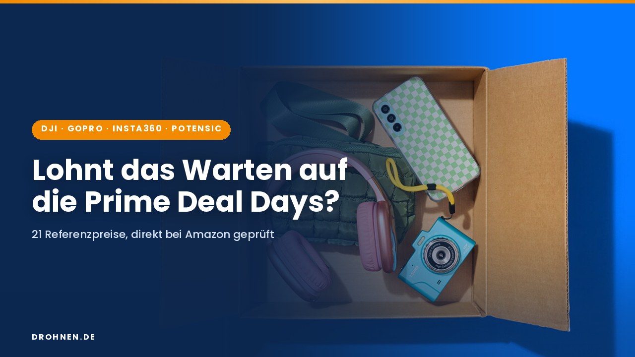 Discovery-Motiv: Lohnt das Warten auf die Prime Deal Days bei Drohnen und Kameras?