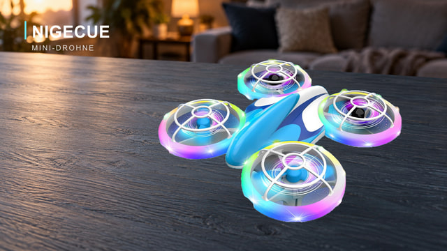 Nigecue Mini Drohne im Test – Headerbild zum Testbericht