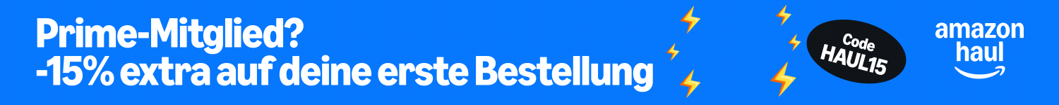 Amazon Haul: 15 Prozent auf die erste Bestellung vom 1. bis 5. Oktober 2026