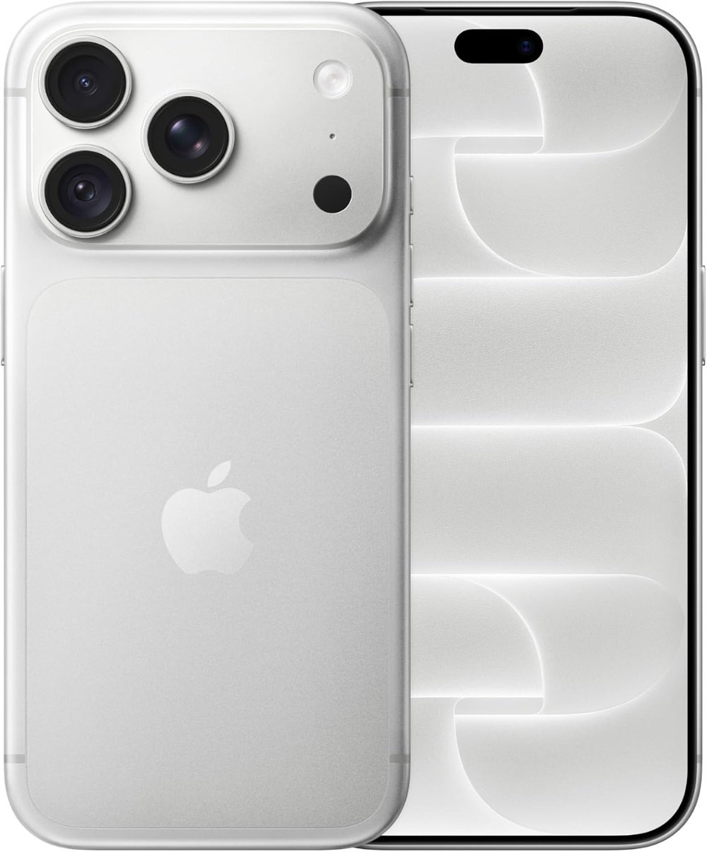 Apple iPhone 18 Pro in Silber mit Dreifachkamera auf der Rückseite