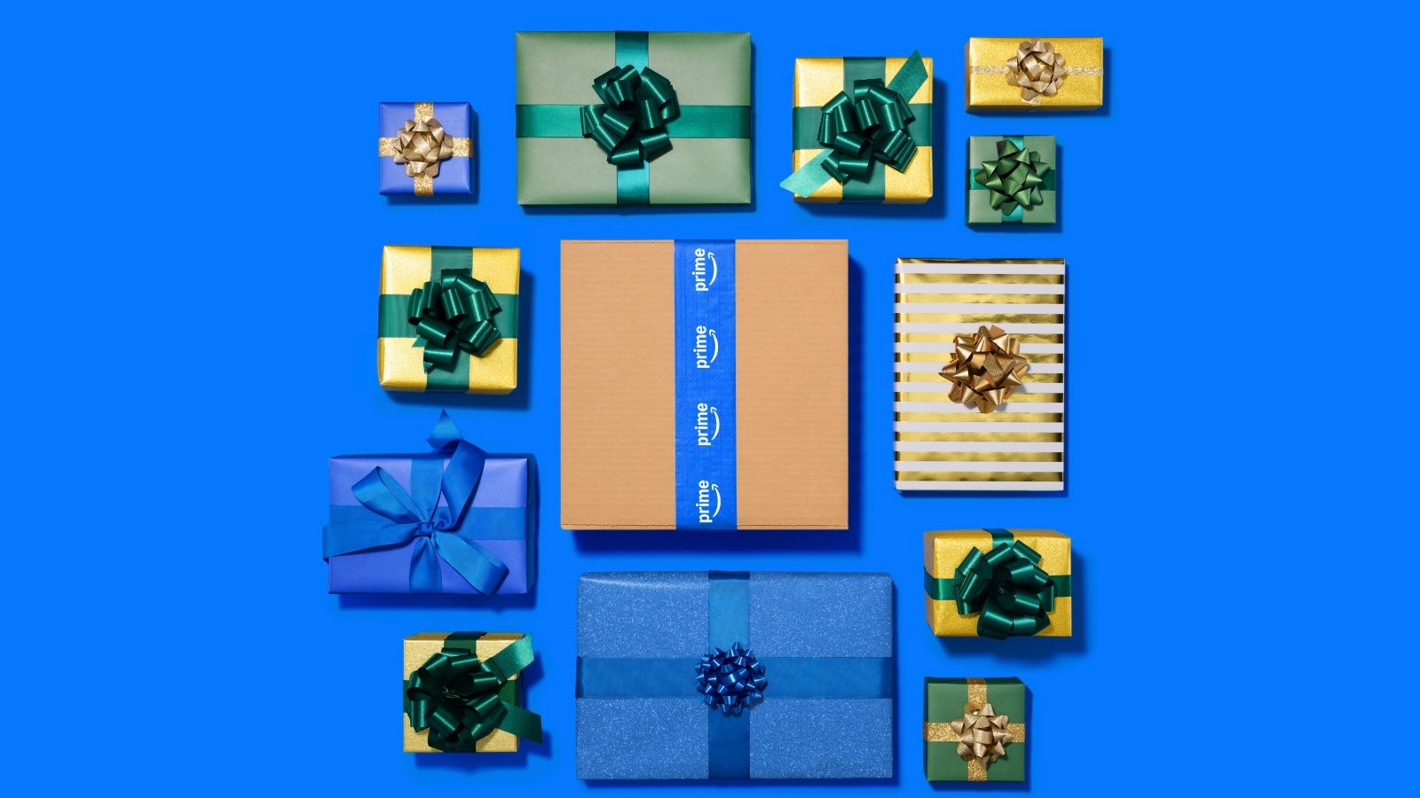 Amazon-Paket und Geschenkverpackung