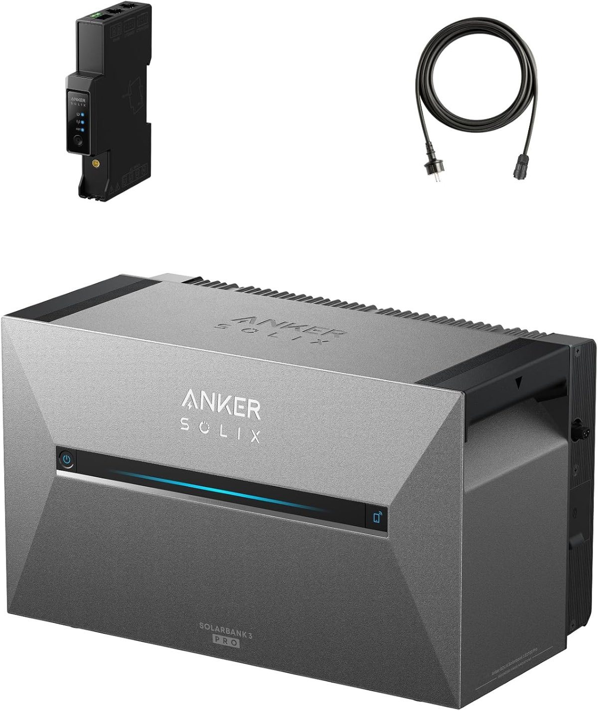 Anker SOLIX Solarbank 3 E2700 Pro Balkonkraftwerk-Speicher in Grau