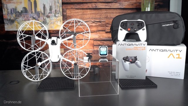 Antigravity A1 Follow-Me-Bundle mit Watch Remote, Ring Remote und umlaufendem Propellerschutz