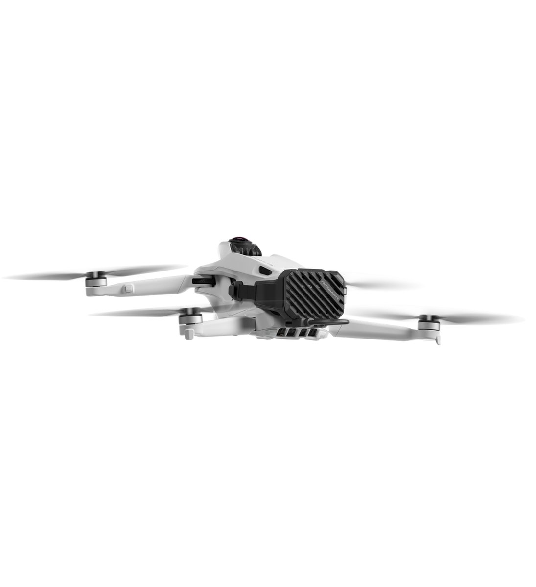 Antigravity A1 mit montiertem 4G-Mobilfunkmodul im Flug