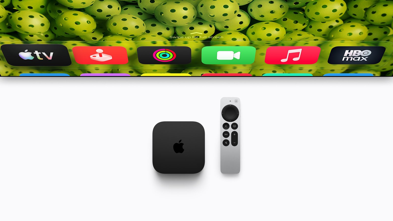 Apple TV 4K der vierten Generation mit der neuen Siri Remote