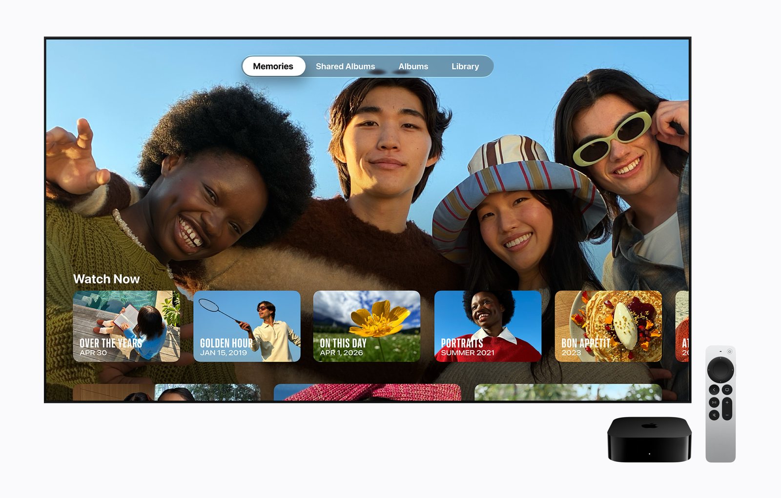 iCloud-Fotos als Bildschirmschoner auf dem Apple TV 4K