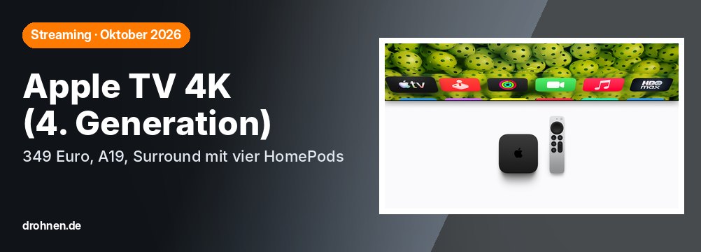 Banner Apple TV 4K 4. Generation Kaufberatung