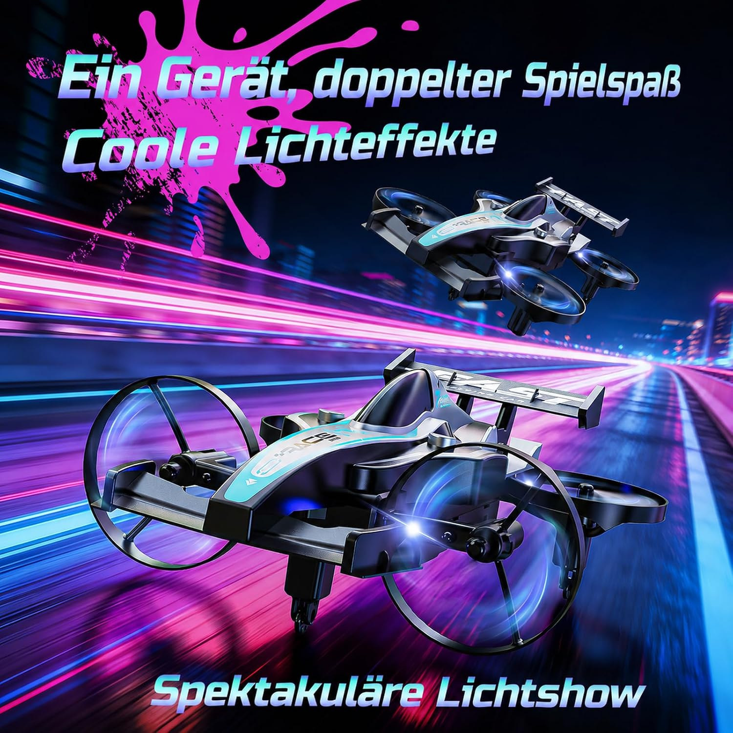 DEERC HT35 – Lichteffekte der HT35