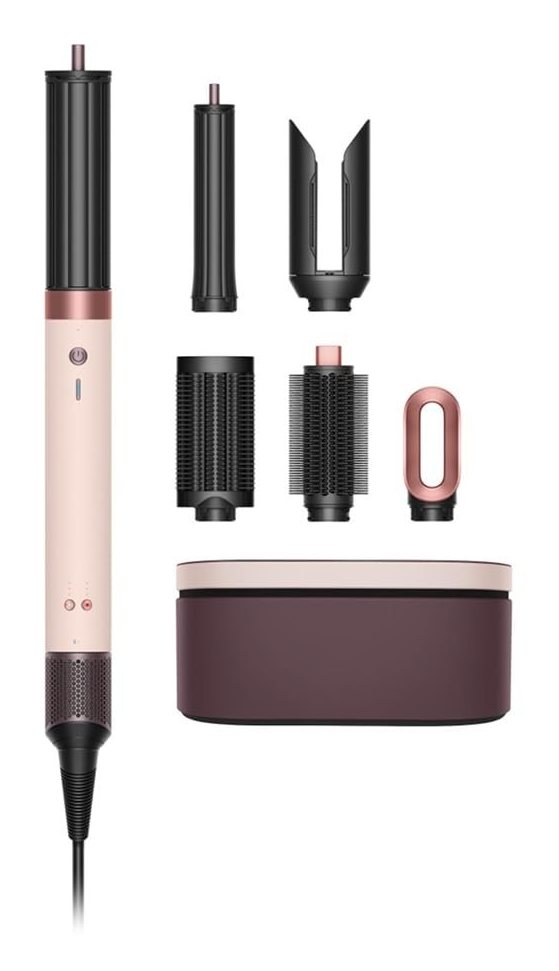 Dyson Airwrap Co-anda 2x Multistyler in Rosé mit sechs Aufsätzen und Aufbewahrungsbox