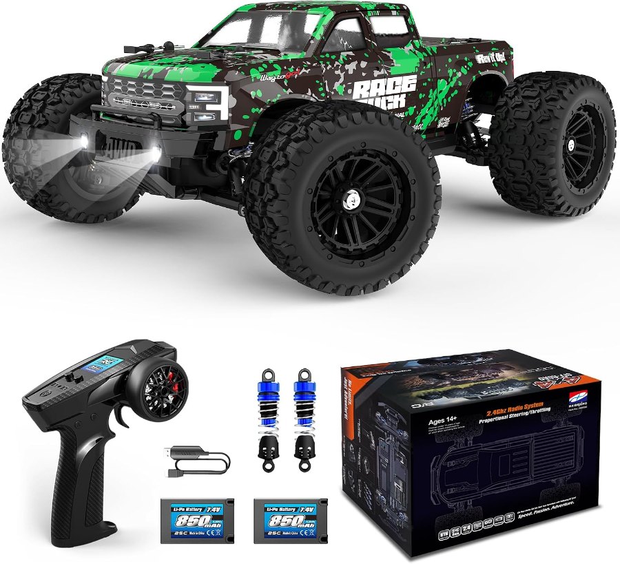 HAIBOXING 18859E 1:18 RC-Monstertruck mit Öldruck-Stoßdämpfern und LiPo-Akkus