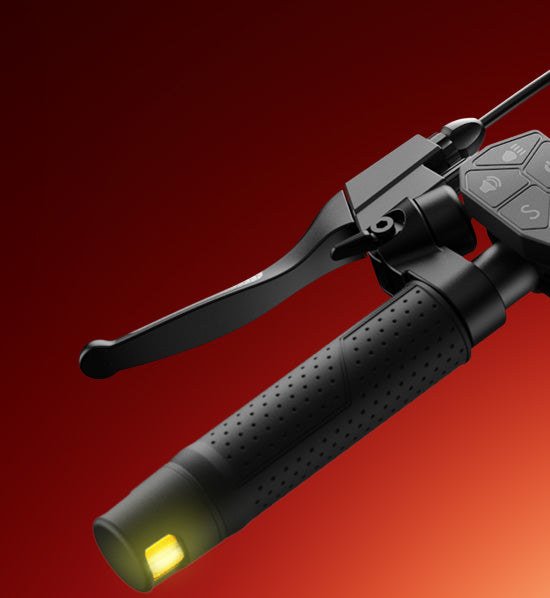 iScooter iX7 Pro – Lenkergriff, Bremse und Blinkertaste im Detail