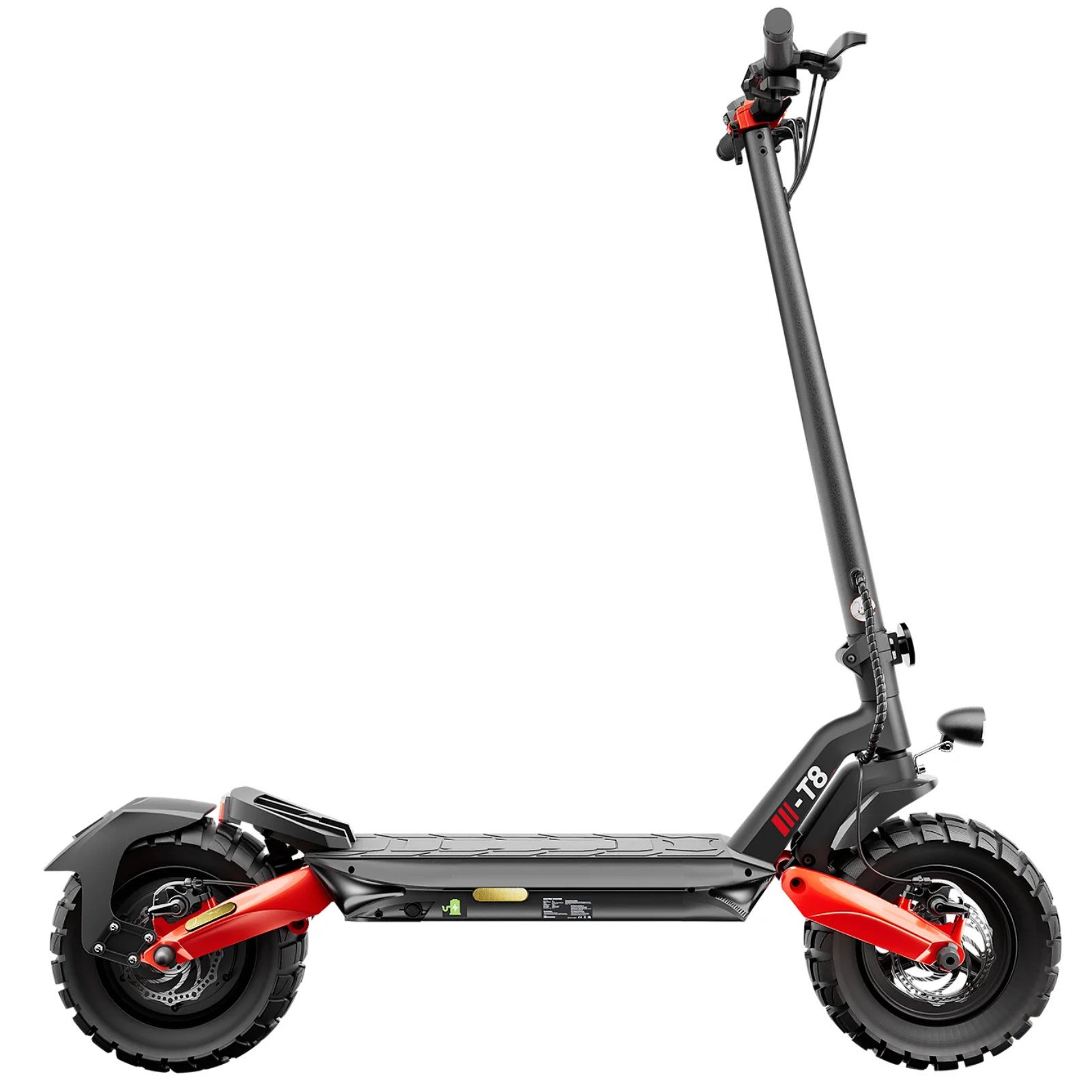 isinwheel T8 – Dreiviertelansicht auf weißem Hintergrund