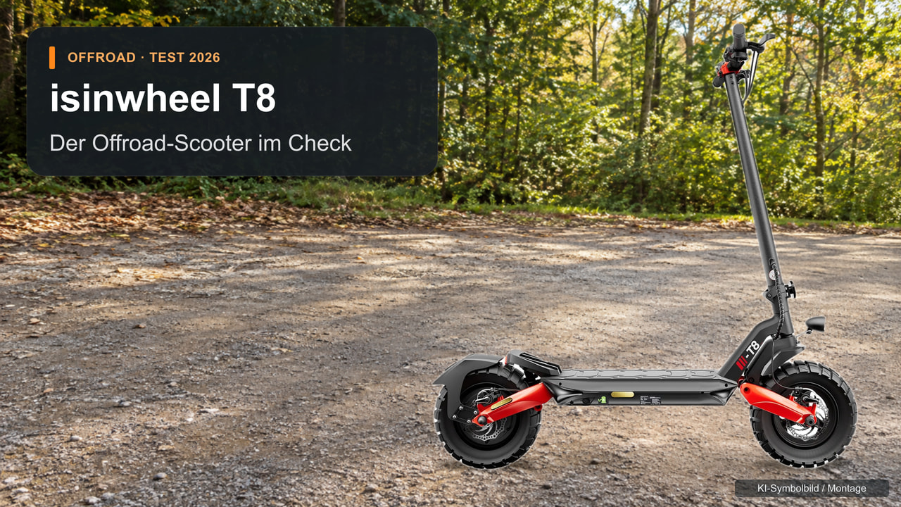isinwheel T8 im Test – Titelmotiv des Drohnen.de-Testberichts