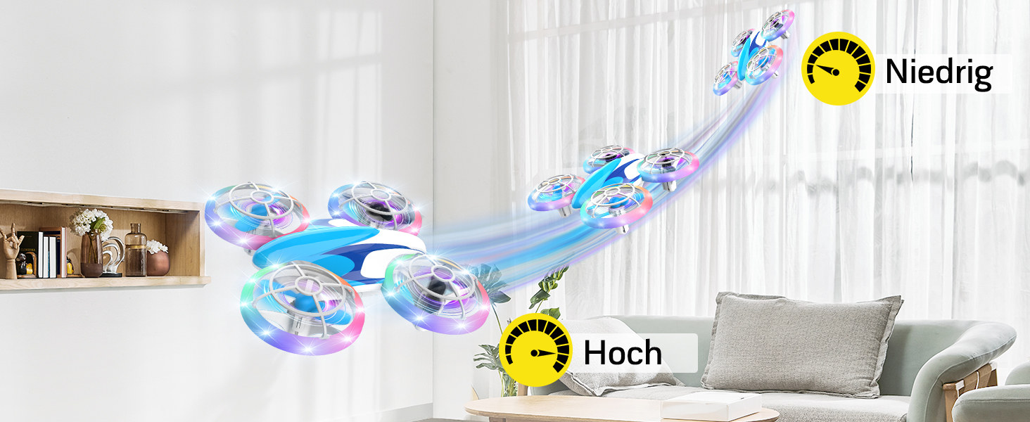 Nigecue – Geschwindigkeitseinstellung