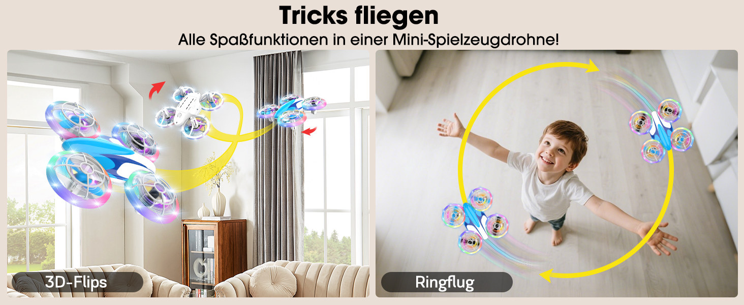 Nigecue – Flips und Ringflug
