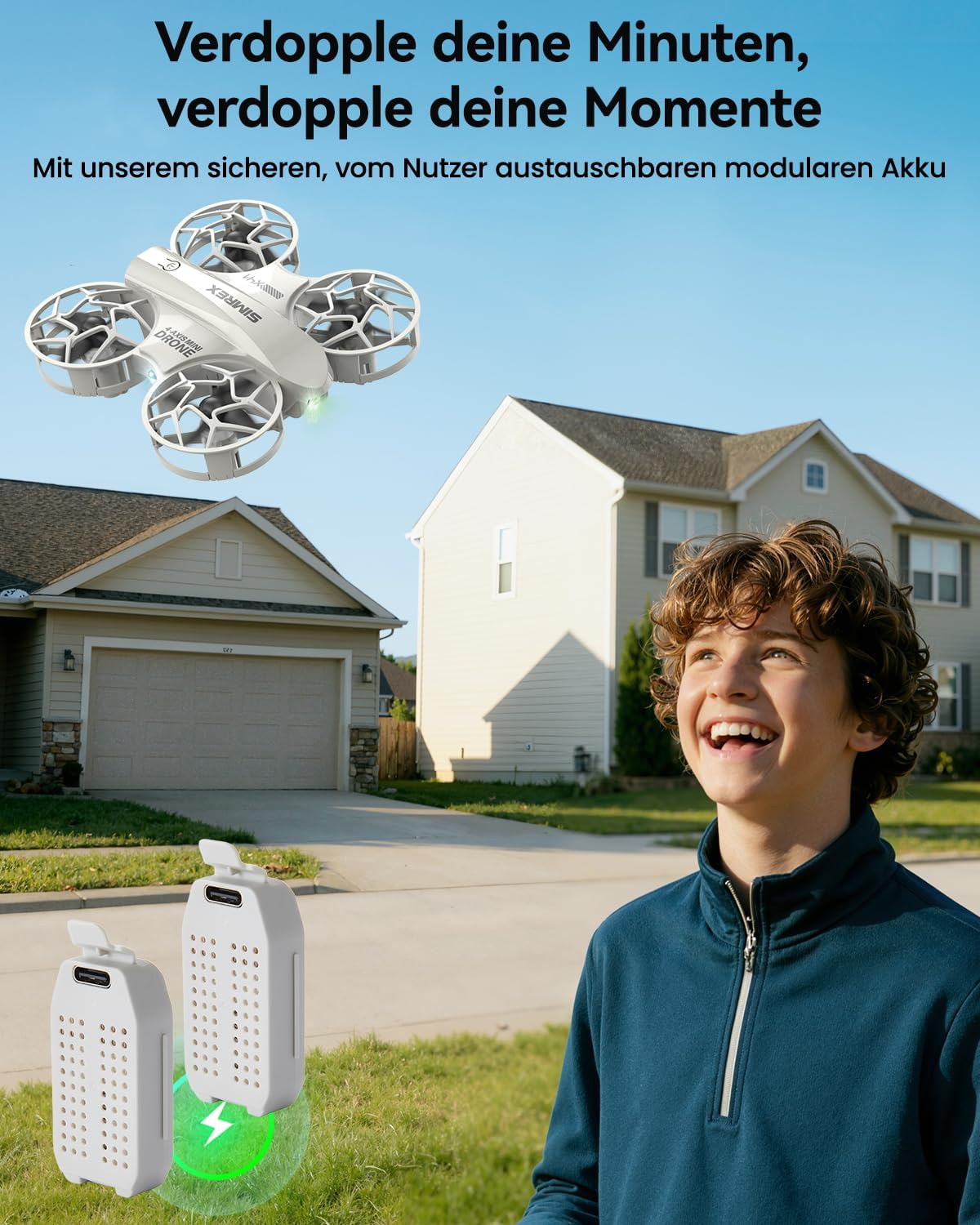 SIMREX – Zwei Akkus