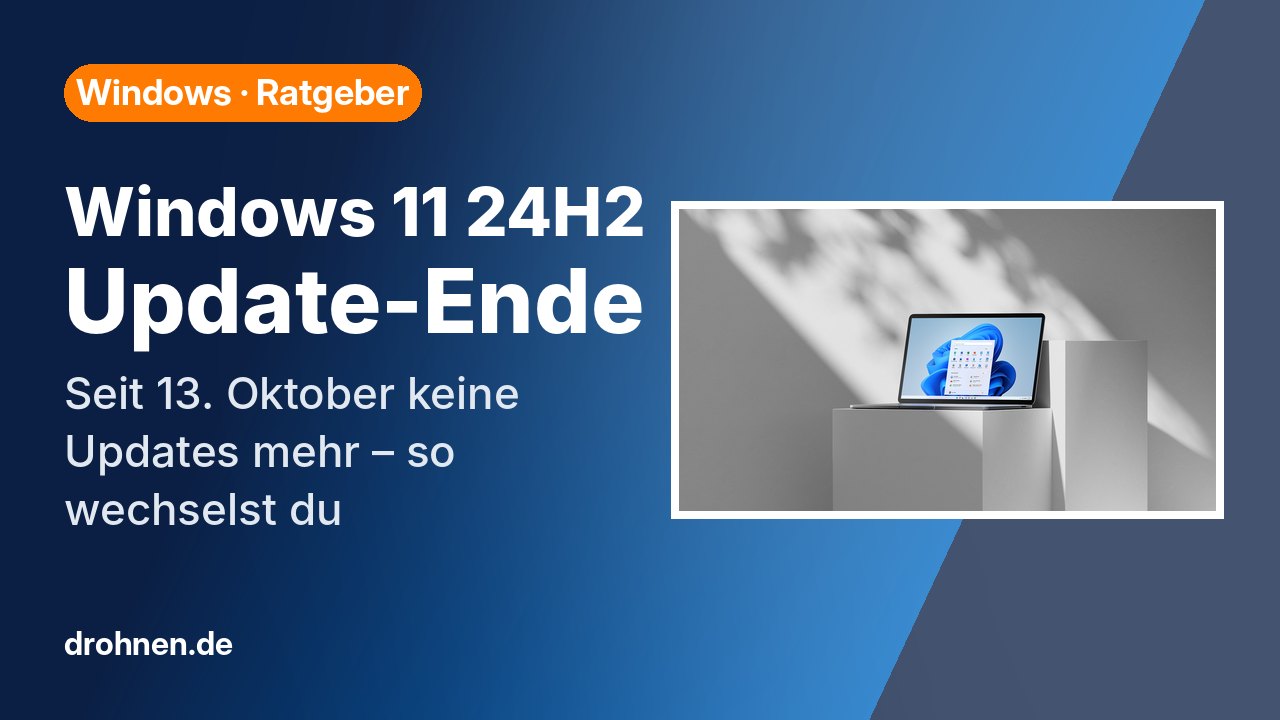 Titelgrafik Windows 11 24H2 Update-Ende seit 13. Oktober
